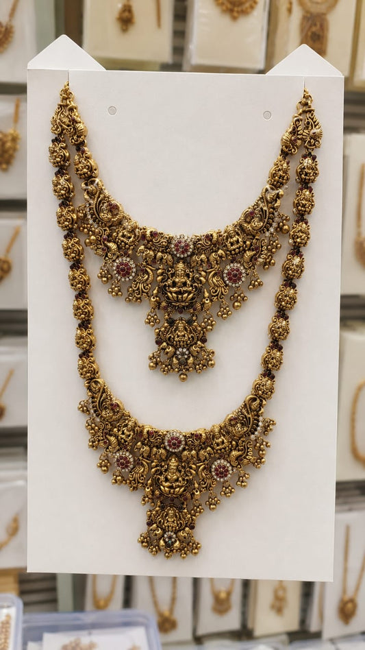 Temple necklace set