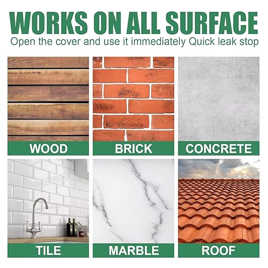 Transparent Waterproof Adhesive for Roof Leakage and Crack Sealing