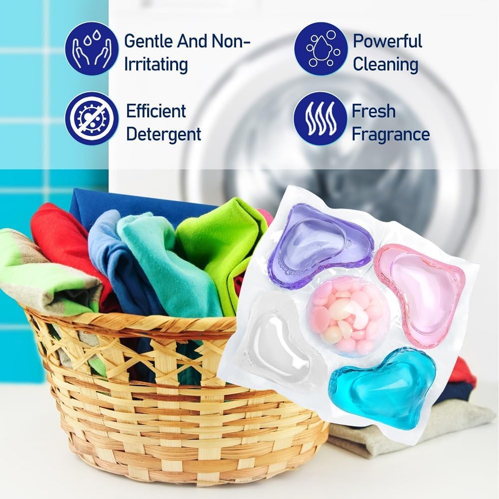 5 in 1 Dissolvable Magic Laundry Pods