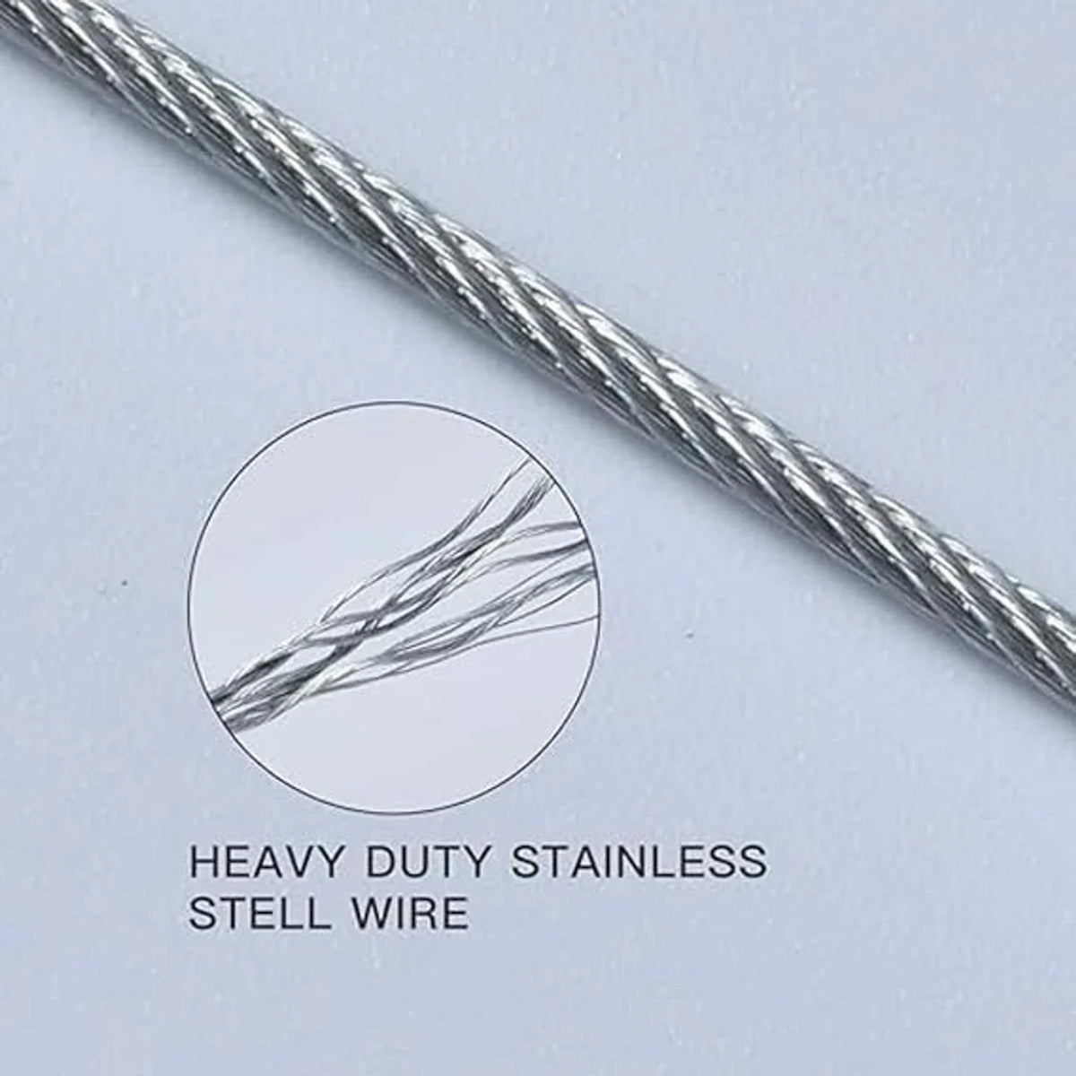 Stainless Steel Clothes Rope ( 5 Meter )
