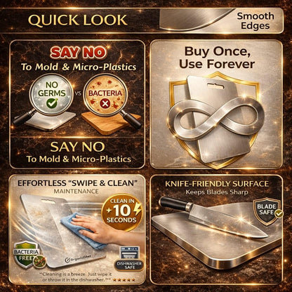 Stainless Steel Chopping Board